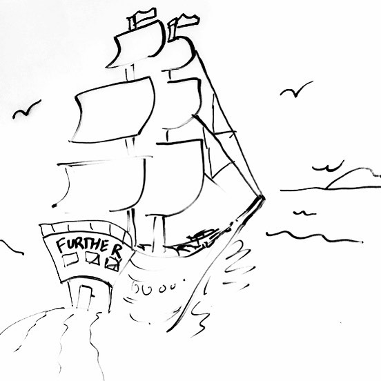 sailing ship, further